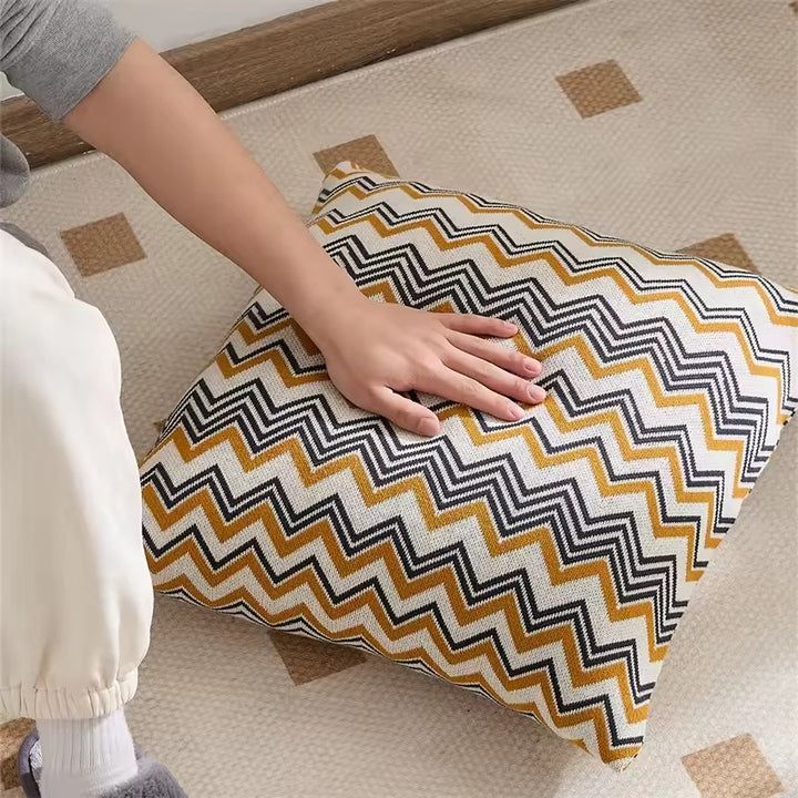 Wave Stripe Blanket + Pillows