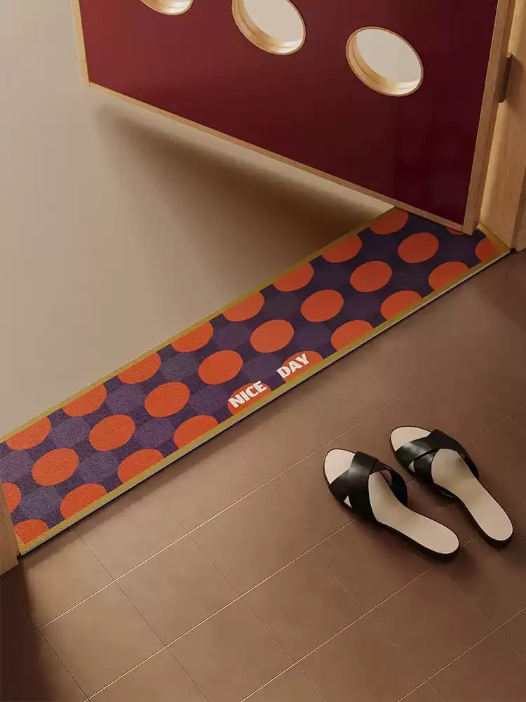 Nice Day Dot Narrow Door Mat