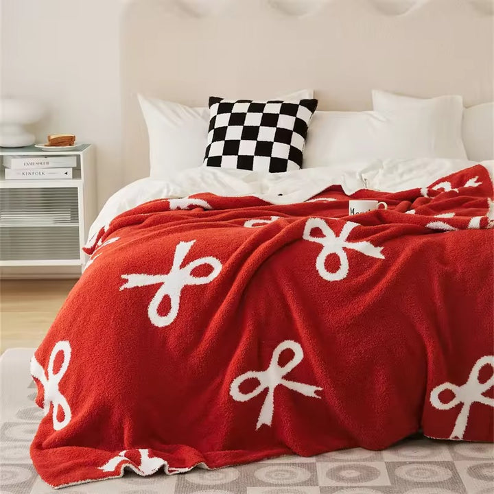 Bow Tie Pattern Blanket