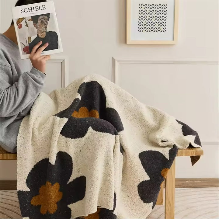 Floral Boho Blanket