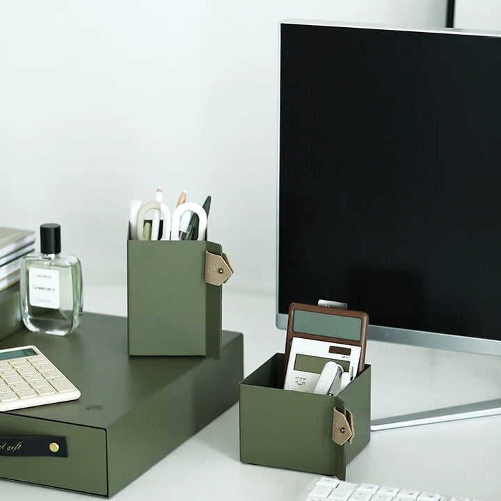 Square Stationery Supply Box