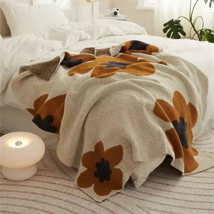 Floral Boho Blanket