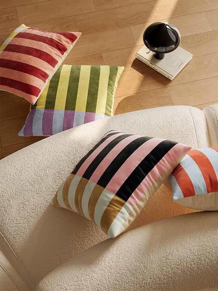 Fortune Striped Pillows