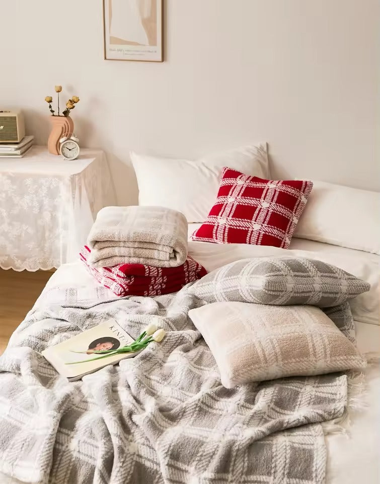 Plaid Stripe Blanket
