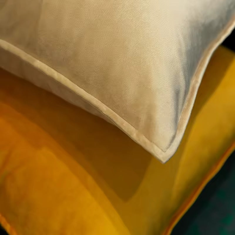 Velvet Monochrome Pillows