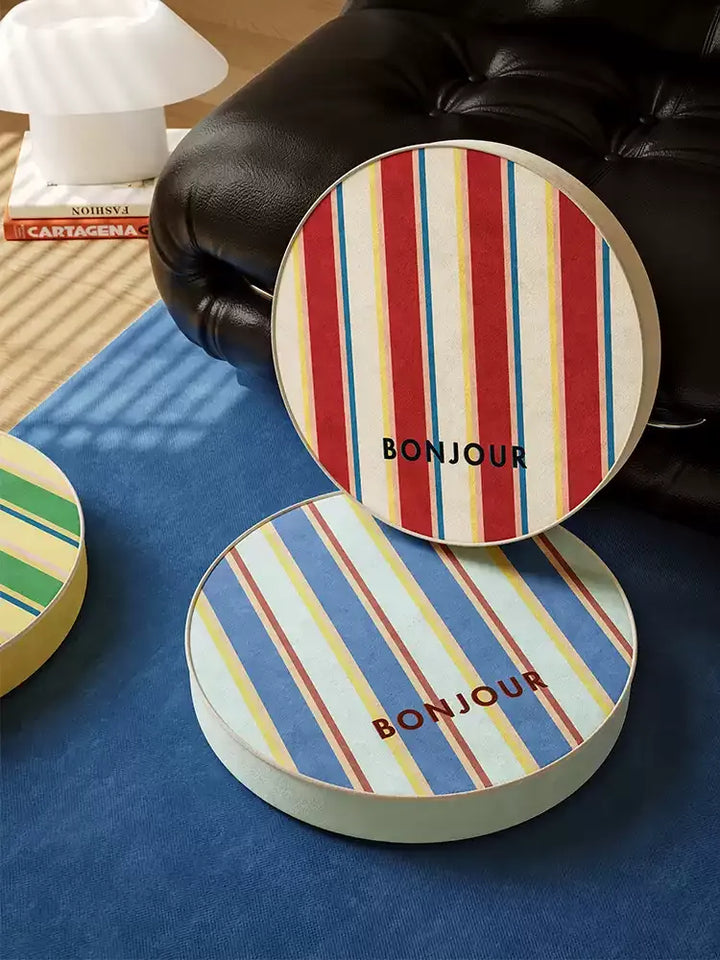 Bonjour Striped Seat Cushions