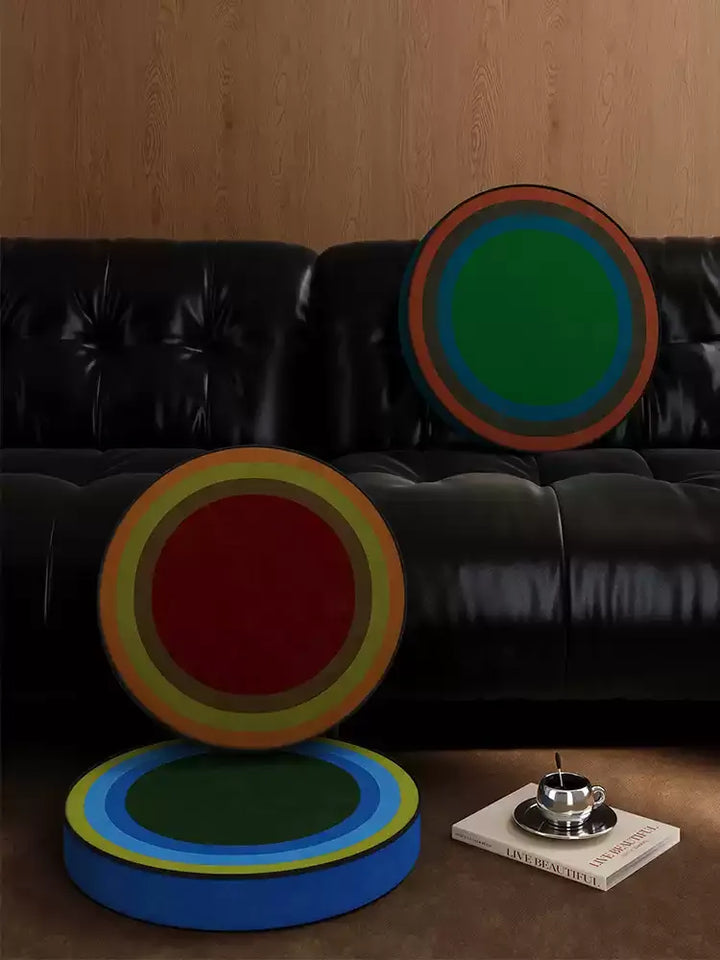 Retro Gradient Pattern Seat Cushions