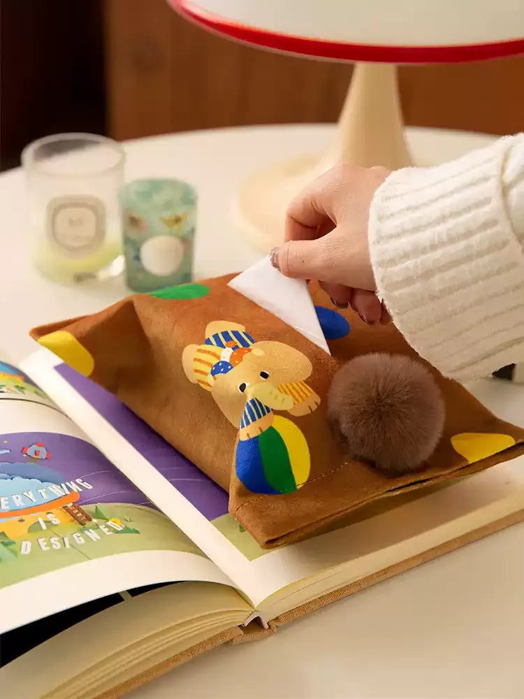 Party Circus Animals Tissue Holder
