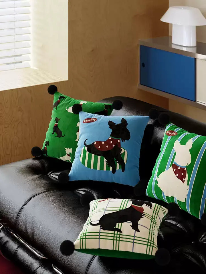 Schnauzer Dog Pillow Covers