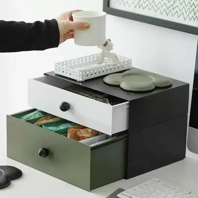 Color-Block Stackable Drawer