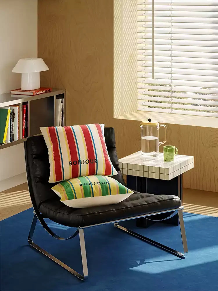 Bonjour Striped Pillows