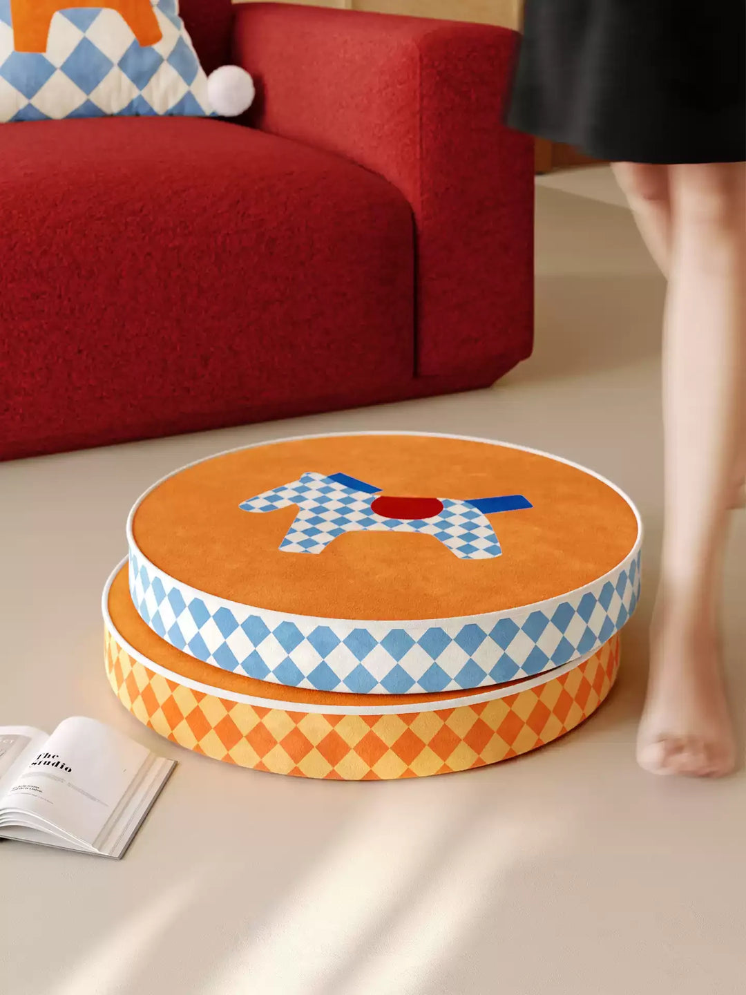 Bright Pony Colored Seat Cushions