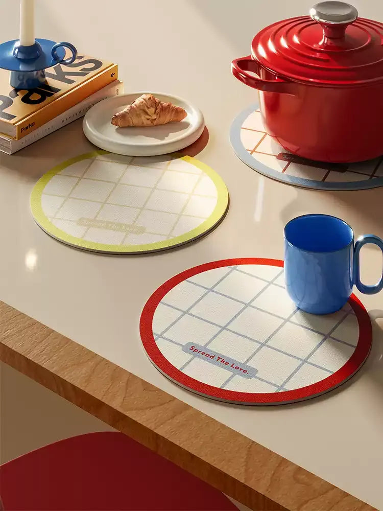 Spread Love Grid Coasters