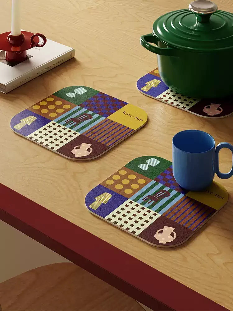Vintage Patchwork Coasters