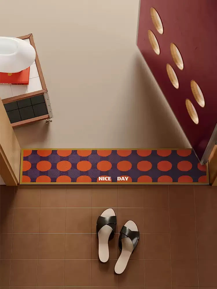 Nice Day Dot Narrow Door Mat