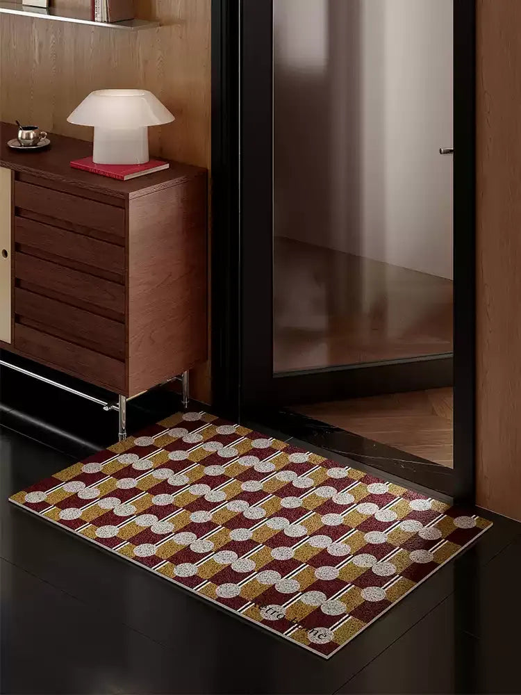 Rhythm Stripes &amp; Dots Door Mat