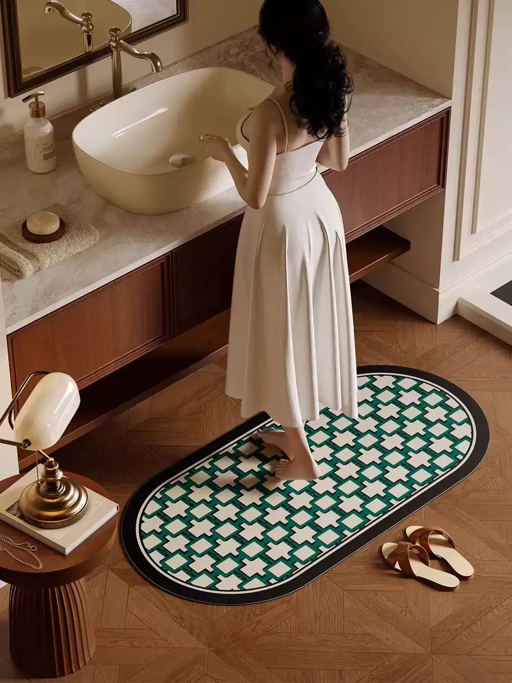 Tessellated Bathroom Mat