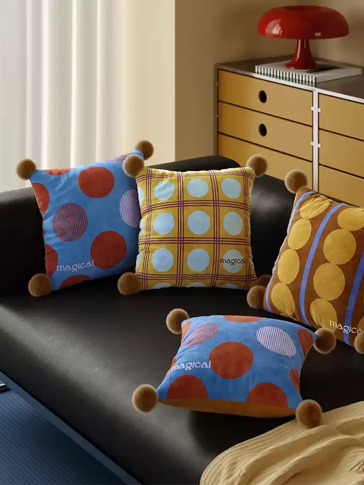 Fantasy Polka Dot Pillows