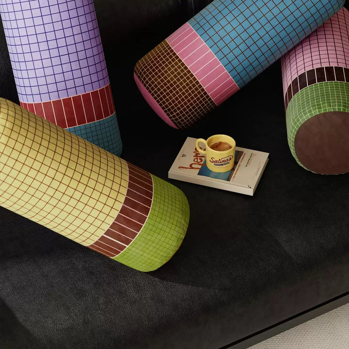 Modern Bauhaus Bolster Pillow