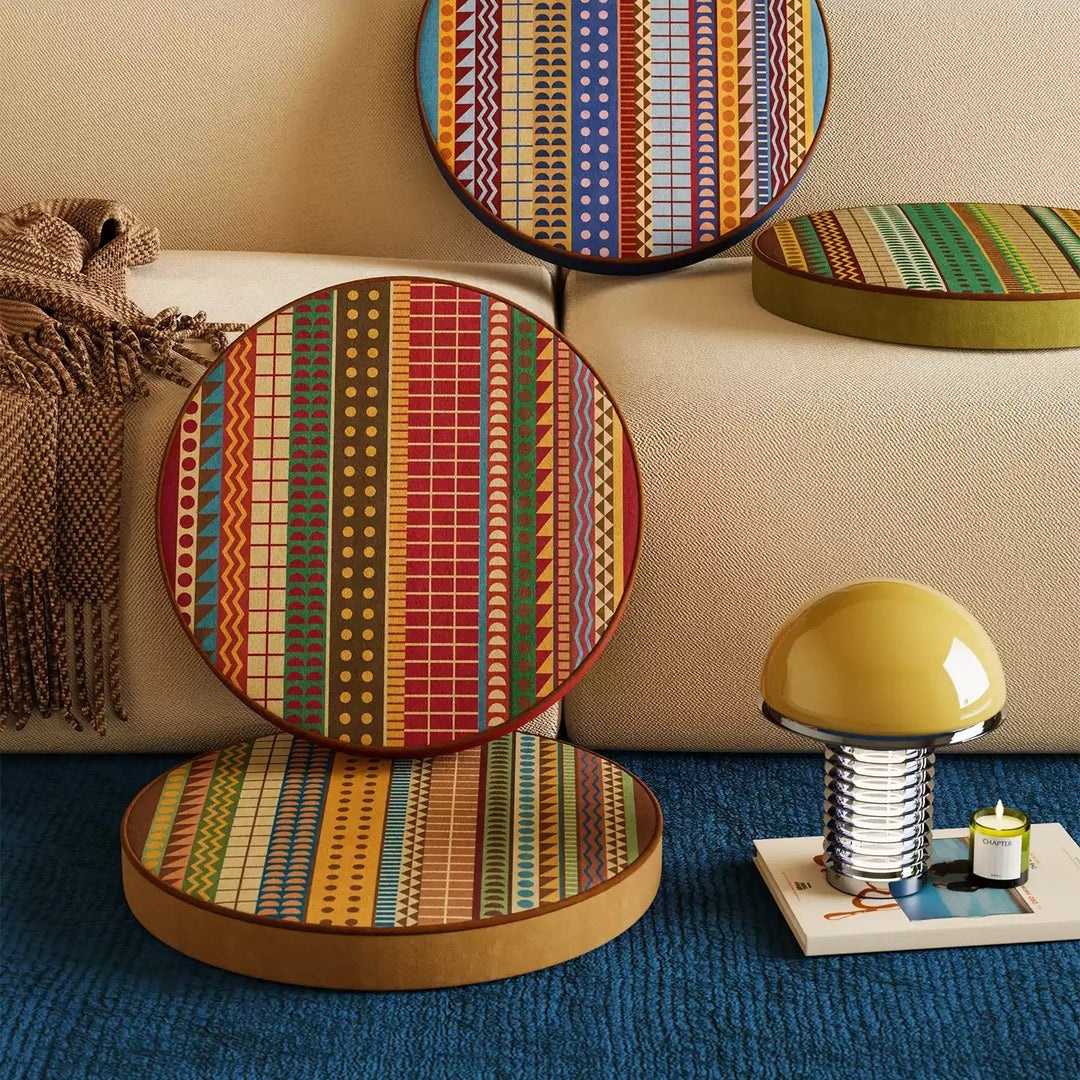 Retro Boho Pattern Seat Cushions