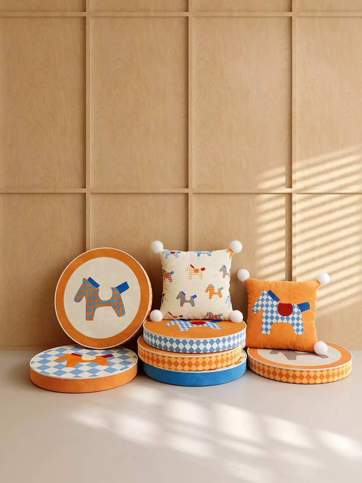 Bright Pony Colored Seat Cushions