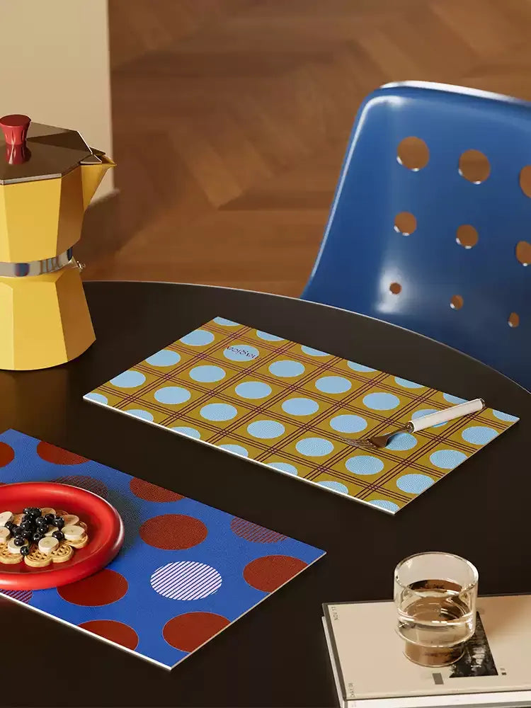 Fantasy Polka Dot Placemats Set