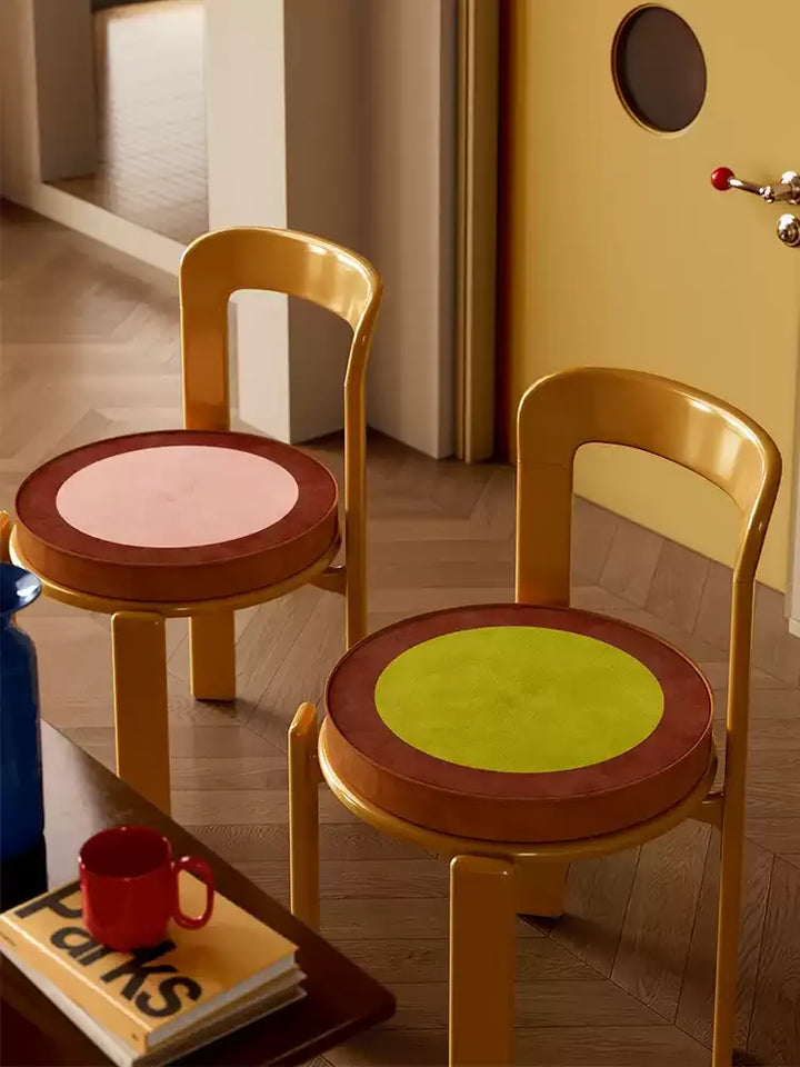 Brown Color Box Seat Cushion