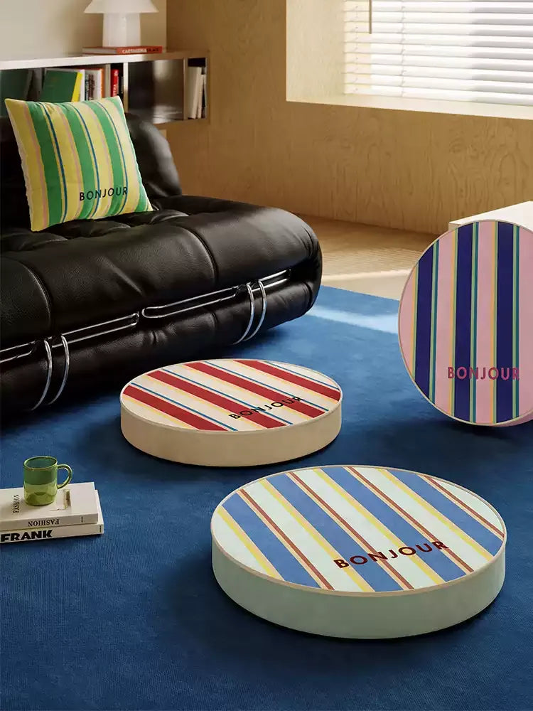 Bonjour Striped Seat Cushions