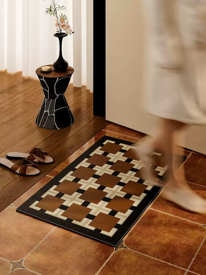 English Style Bathroom Mat