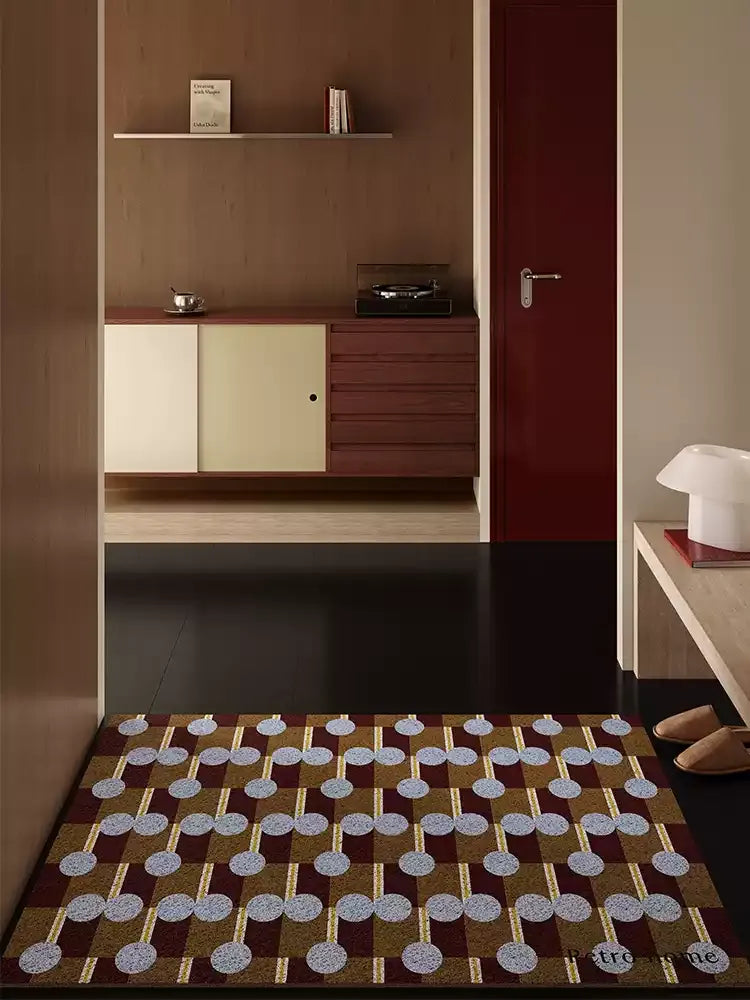 Rhythm Stripes &amp; Dots Door Mat
