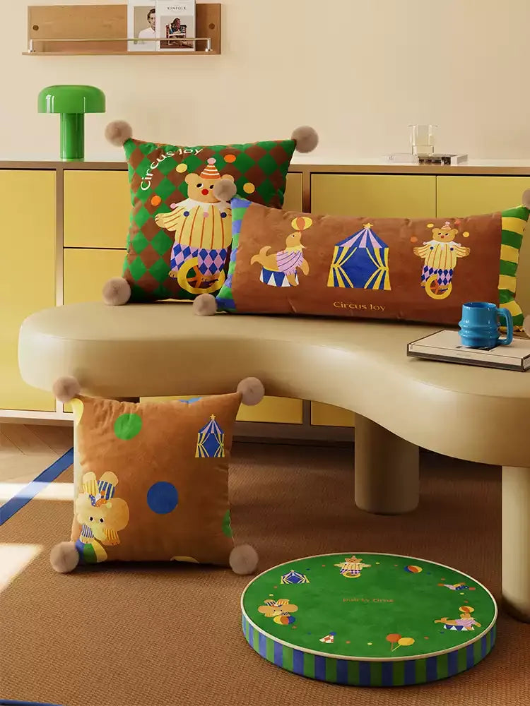 Party Circus Animals Pillows