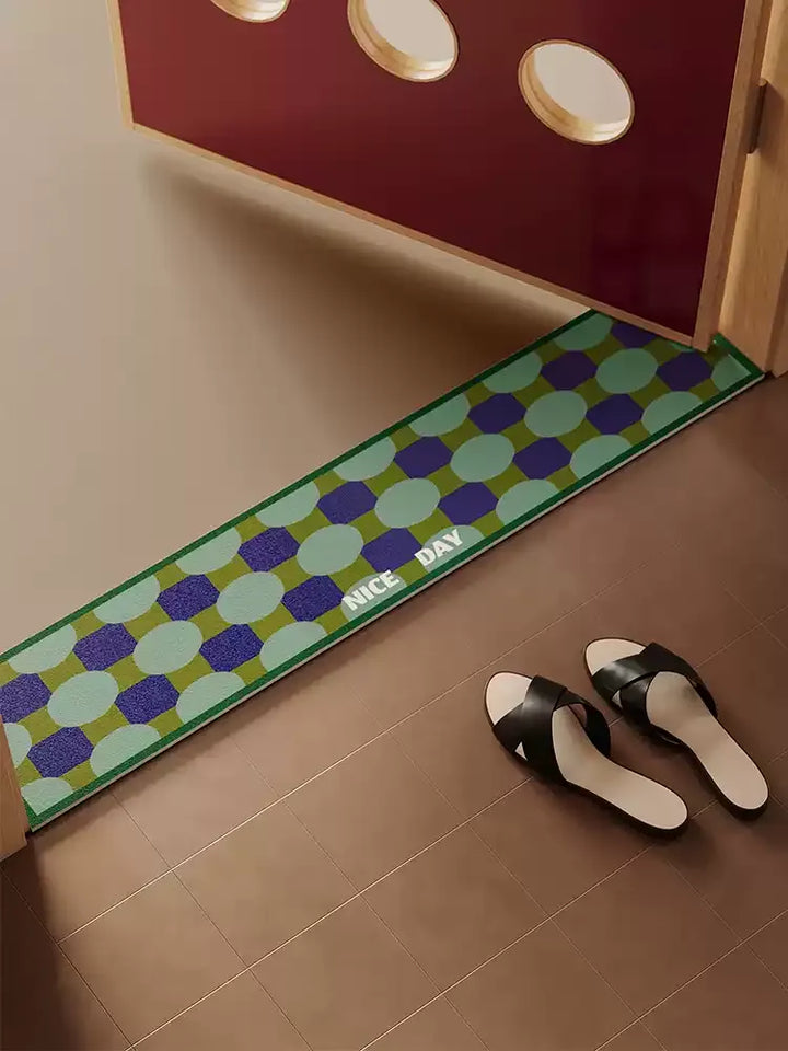 Nice Day Dot Narrow Door Mat