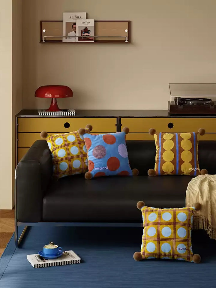 Fantasy Polka Dot Pillows