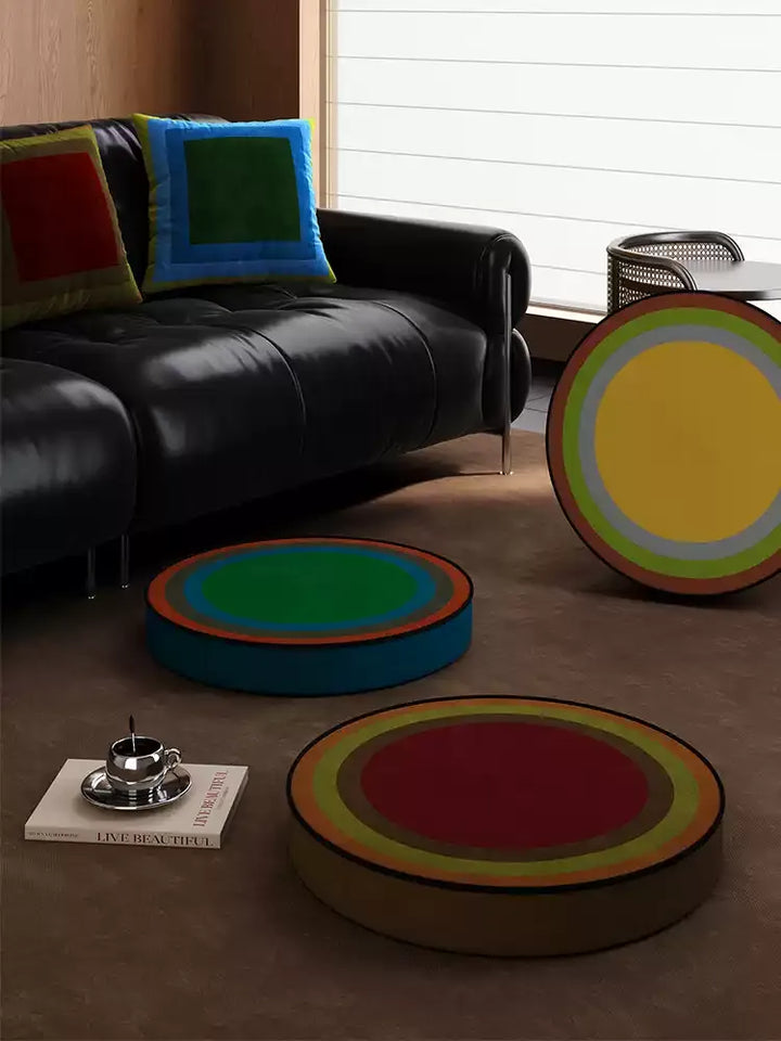 Retro Gradient Pattern Seat Cushions