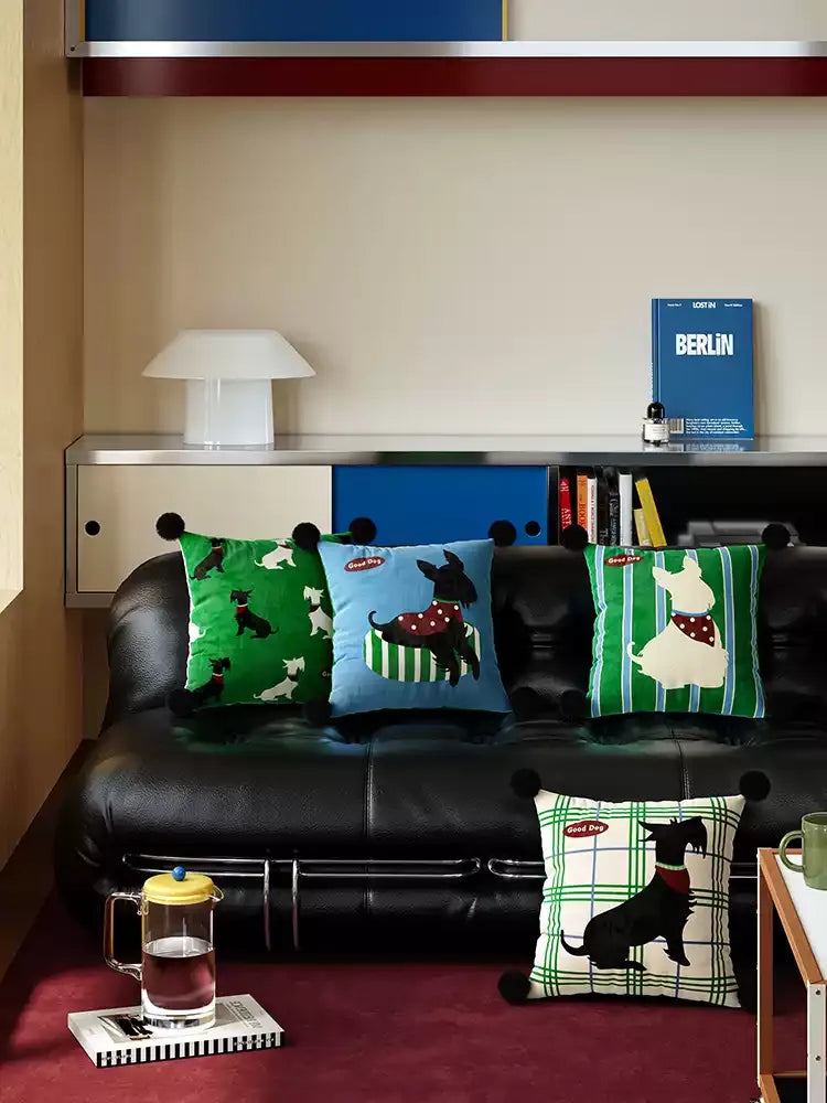 Schnauzer Dog Pillow Covers