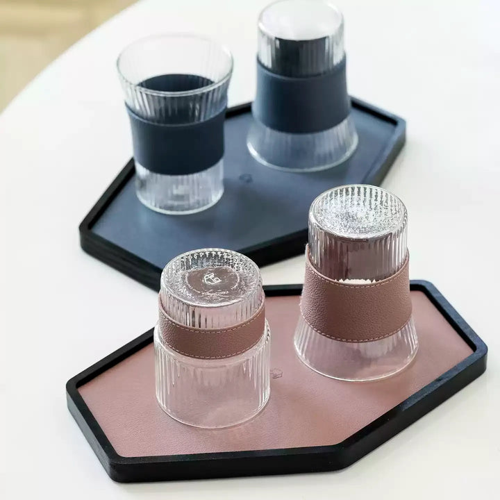 Diamond Colored Wood Tray