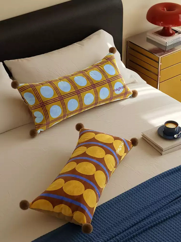 Fantasy Polka Dot Lumbar Pillow