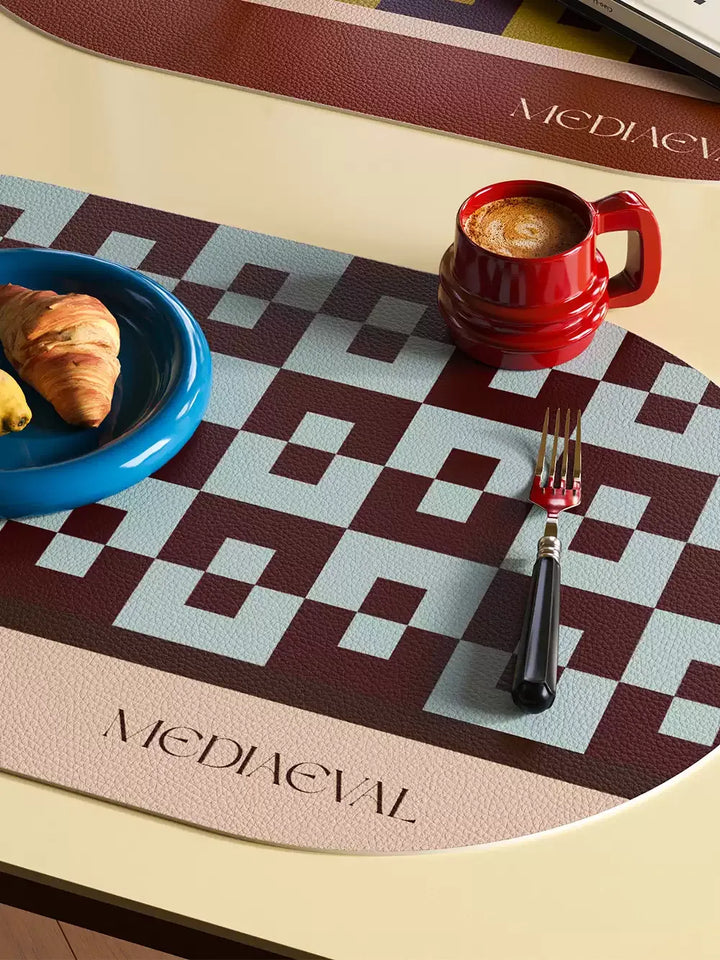 Geo Pattern Placemats Set