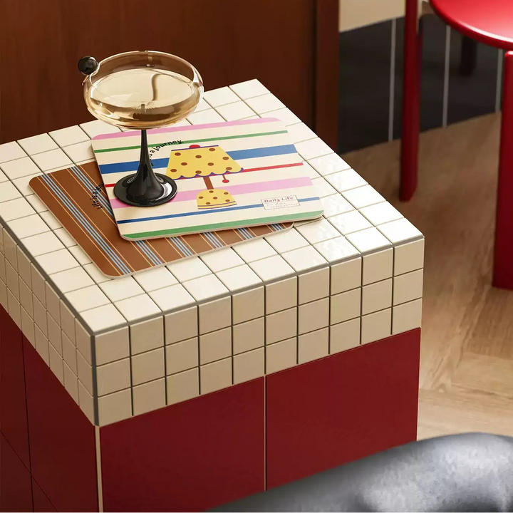 Daily Life Plaid & Stripes Coaster