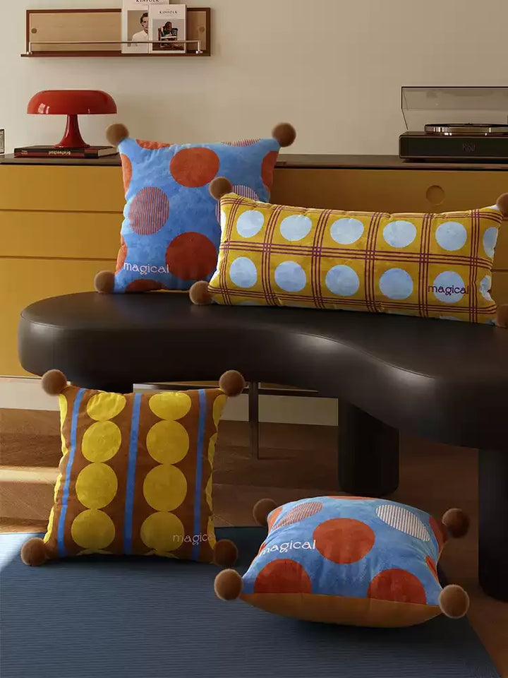 Fantasy Polka Dot Pillows