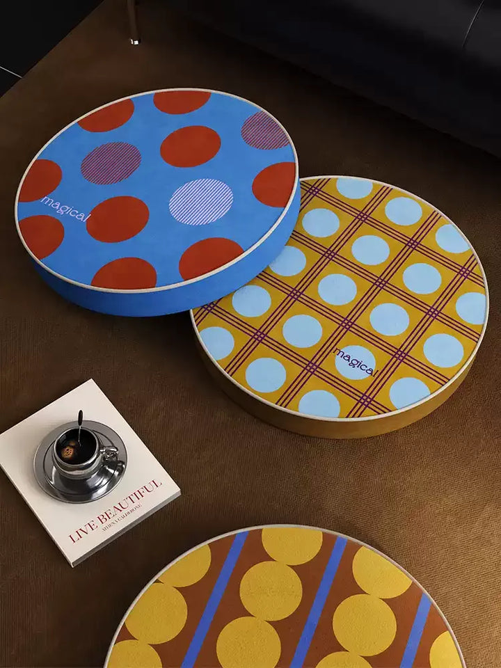 Fantasy Polka Dot Seat Cushions