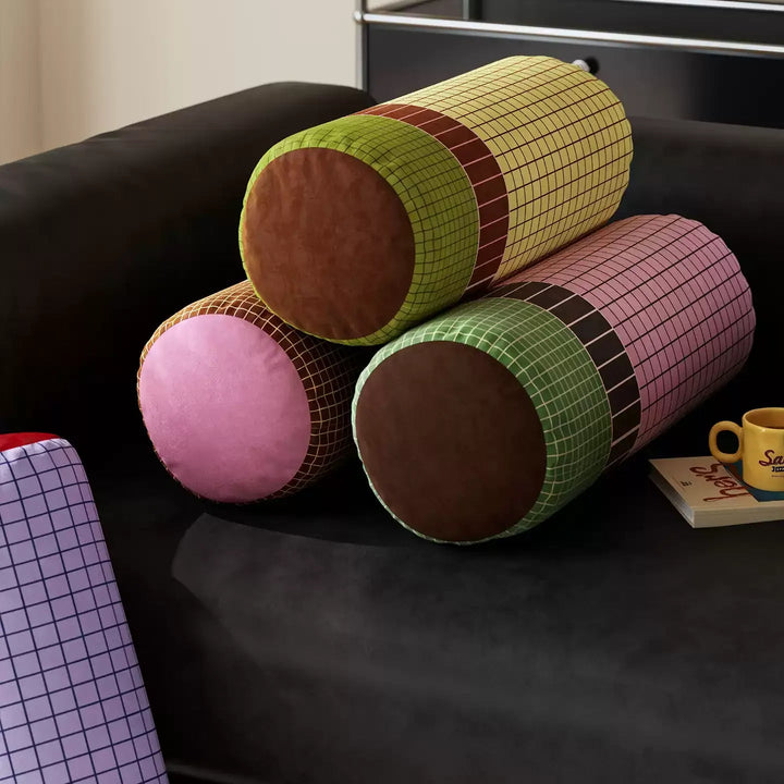 Modern Bauhaus Bolster Pillow
