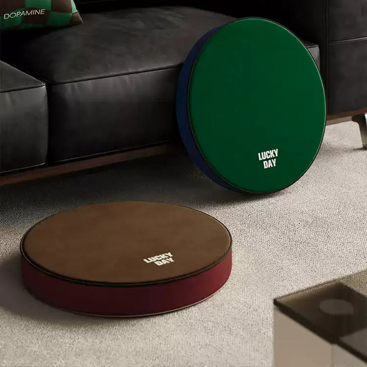 Lucky Day Colorblock Floor Cushions