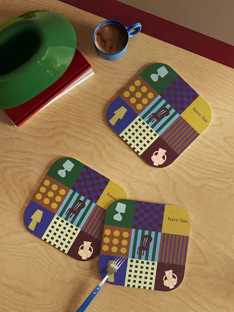 Vintage Patchwork Coasters