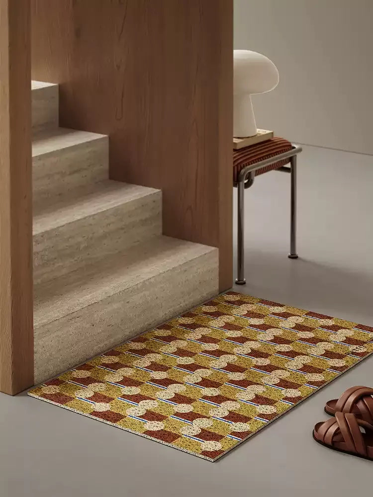 Rhythm Stripes &amp; Dots Door Mat