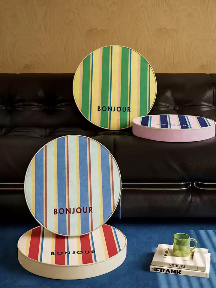 Bonjour Striped Seat Cushions