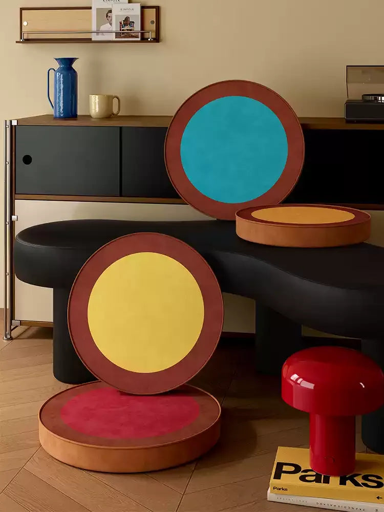 Brown Color Box Seat Cushion