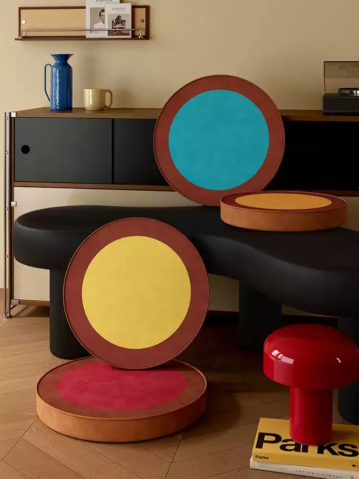 Brown Color Box Seat Cushion