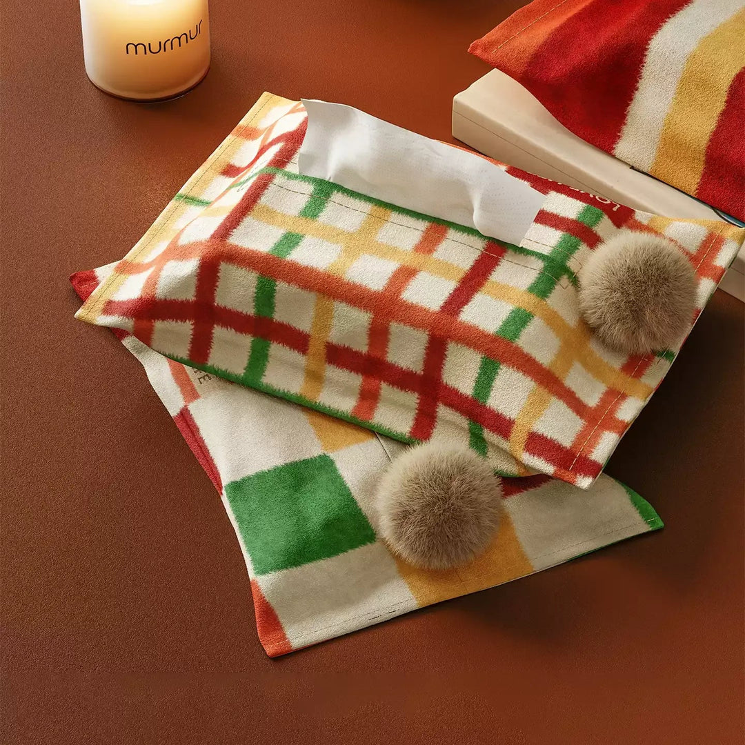 Love Life Multi Pattern Tissue Cover