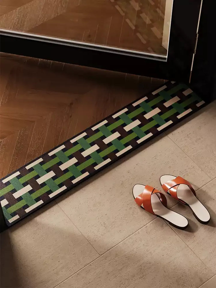 Geometric Weaving Narrow Door Mat